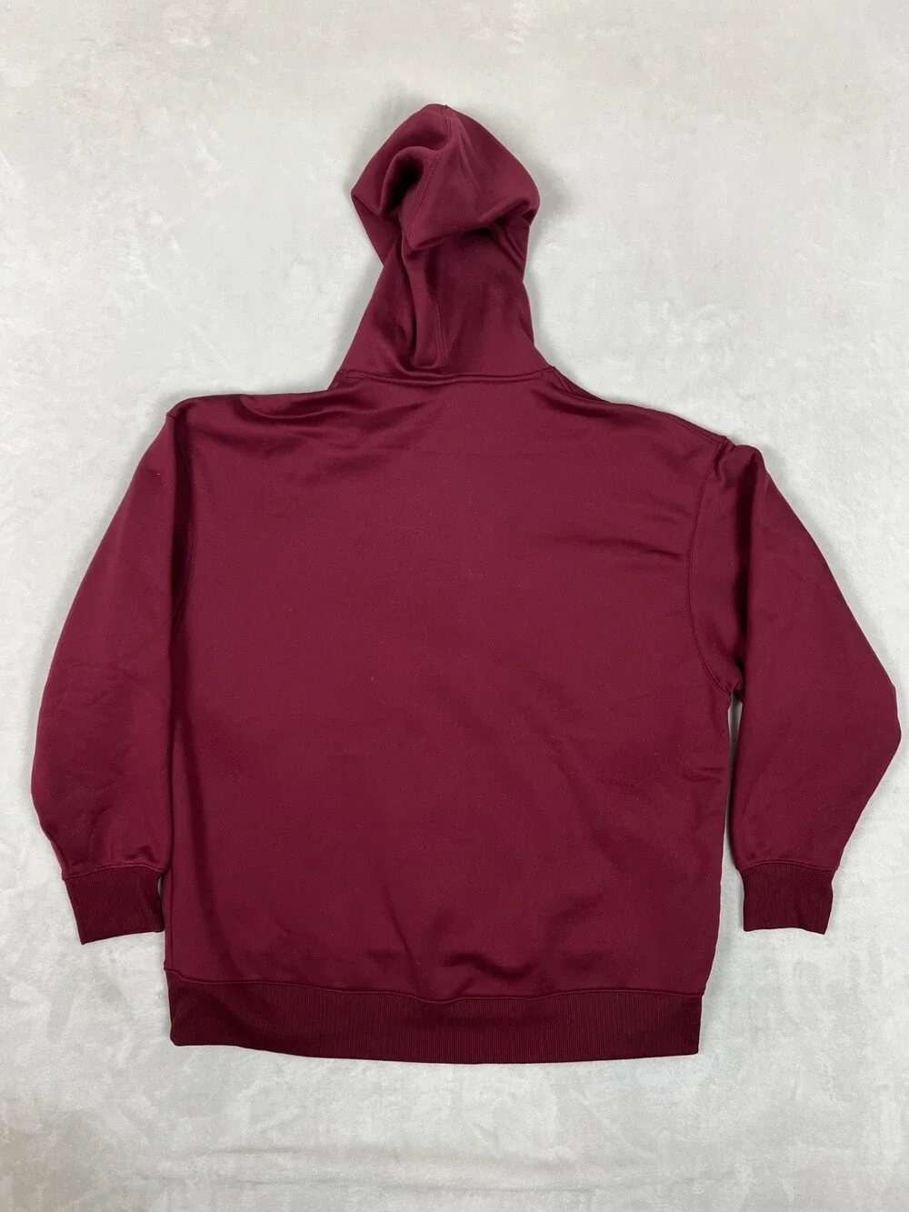 Vintage Nike Dr-Fit Full Zip Hoodie Sweatshirt Fleece Line Size L RedY2K Swoosh